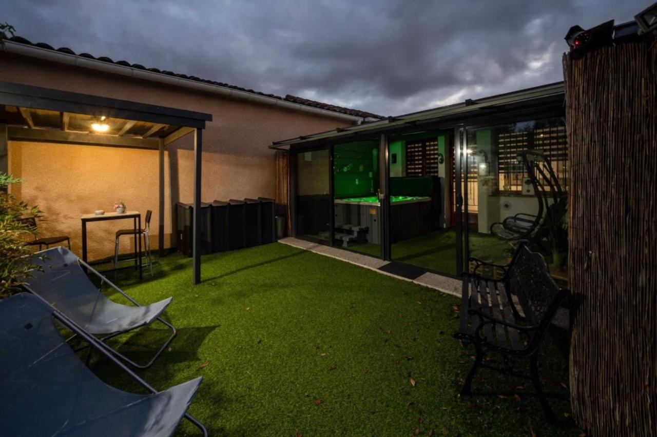Spa Privatif Toulouse Jacuzzi Villa Aucamville Exterior foto
